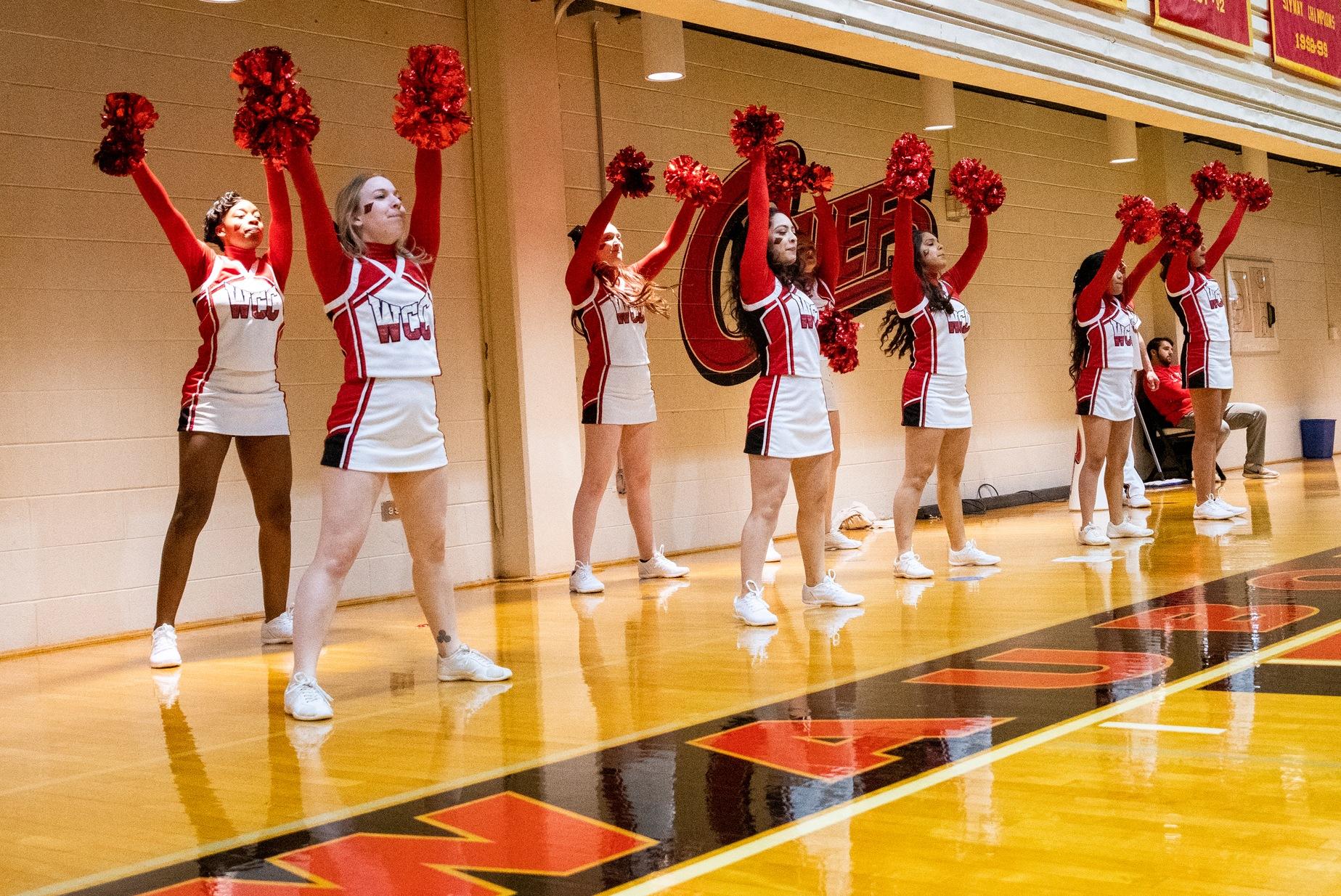 Cheerleading open tryouts