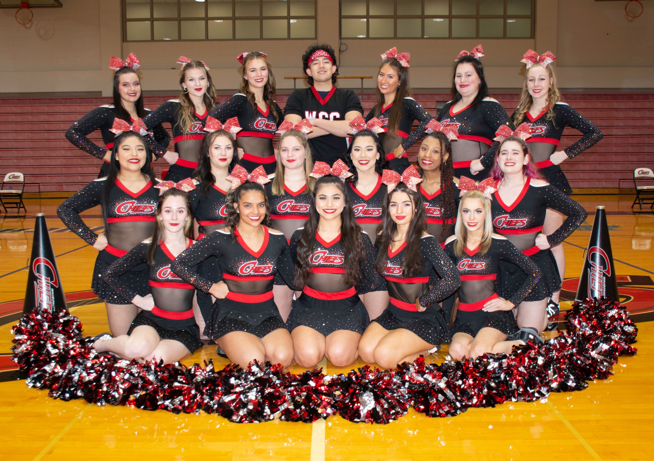 Cheerleading takes first place