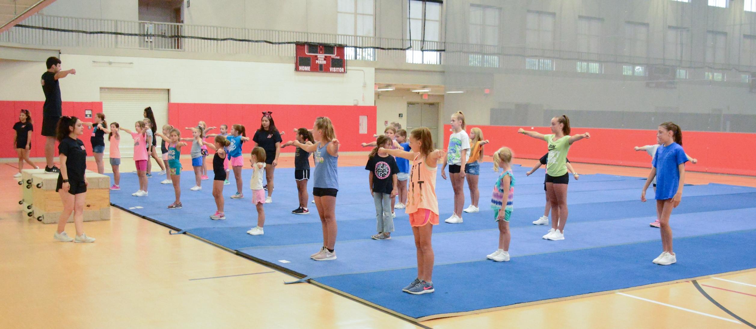 Cheer Camp July 16, 17 and 18